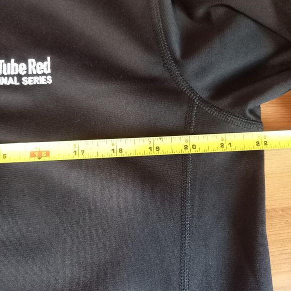 The North Face Youtube Red Men's Full Zip Black Collar Jacket Size L - Picture 4 of 10